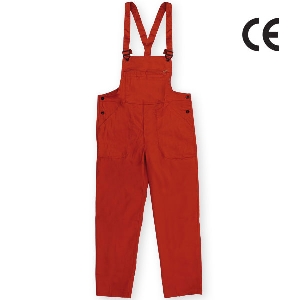 pantaloni lucru cu pieptar